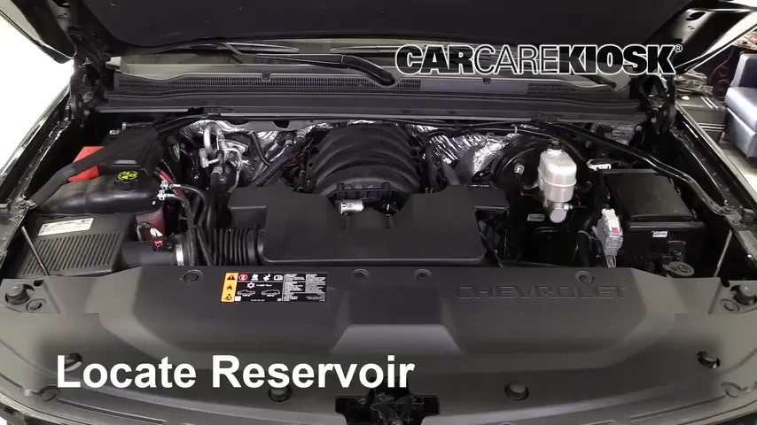 2018 Chevrolet Tahoe Premier 6.2L V8 FlexFuel Windshield Washer Fluid Add Fluid